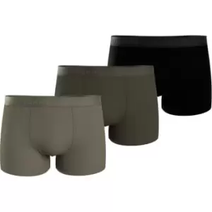 Tommy Hilfiger 3 Pack Everyday Luxe Boxer Shorts - Brown