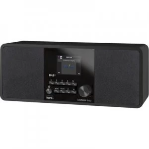 Imperial Dabman i200 Internet desk radio DAB+, FM AUX, USB, Internet radio, DLNA, LAN Black