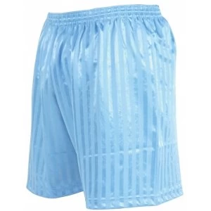 Precision Striped Continental Football Shorts 42-44" Sky Blue