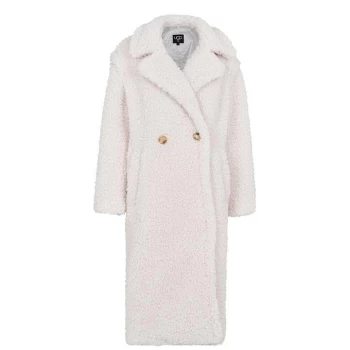 Ugg Gertrude Teddy Coat - Winter White