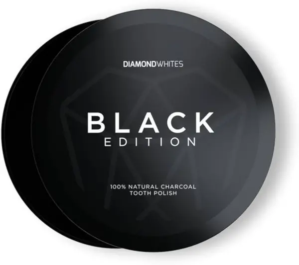 Diamond Whites Black Edition Activated Charcoal Tooth Polish 32g