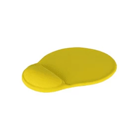 Mousepad with Gel Wrist Support - Yellow