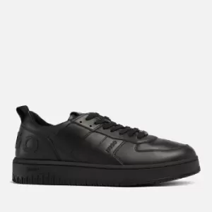 HUGO Kilian Leather Black Trainers