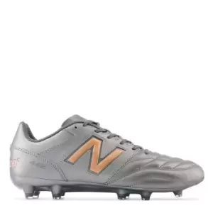 New Balance 442 V2 Team Firm Ground Football Boot - Silver