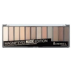 Rimmel Magnif Eyes 12 Pan Eyeshadow Palette Nude