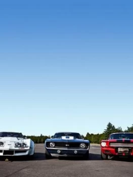 Virgin Experience Days Triple American Muscle Car Blast Plus High Speed Passenger Ride In A Choice Of Over 15 Locations