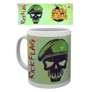 Suicide Squad Flag Skull 10oz Mug