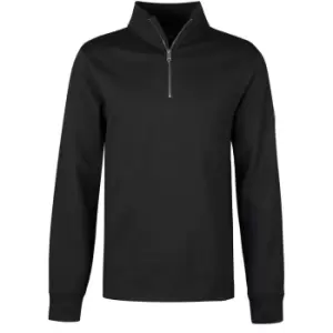 Barbour International Sprint Half-Zip Sweatshirt - Black