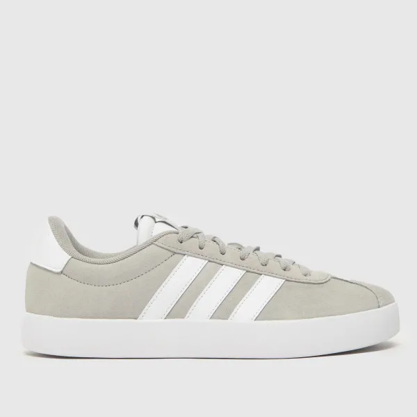 adidas vl court 3.0 trainers in light grey