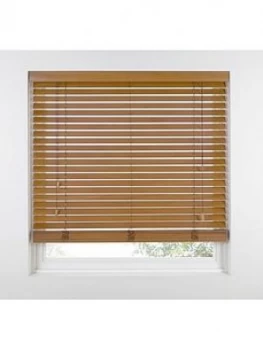 Made To Measure 50Mm Wooden Venetian Blinds - Tawny