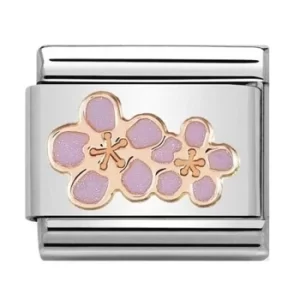 Nomination CLASSIC Rose Gold Peach Blossom Charm 430202/03