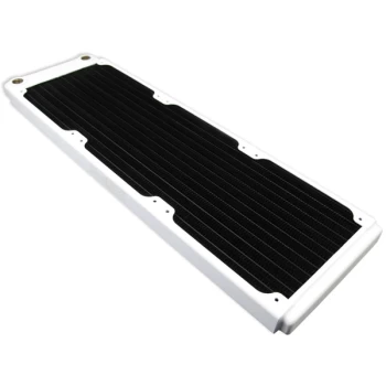 XSPC TX360 Ultra Thin Copper Triple Fan White Radiator - 360mm