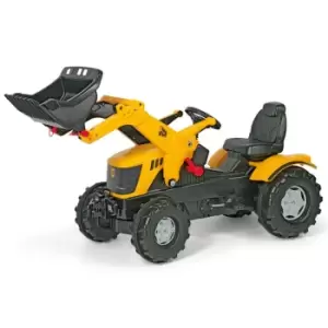 Rolly Toys JCB 8250 Ride On Tractor and Frontloader, Yellow