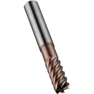 S525 4MM Carbide TiSiN Multi-flute Short Series End Mill