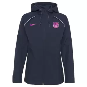 2021-2022 Barcelona AWF Lightweight Jacket (Obsidian)