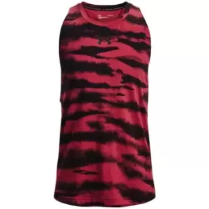 Under Armour Base Print Tank Top Mens - Red