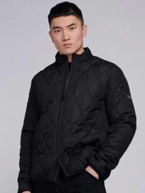 Barbour International Accelerator Race Quilt, Black, Size S, Men