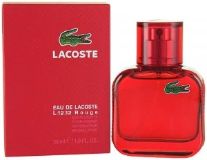 Lacoste Eau De Lacoste L 1212 Rouge Eau de Toilette For Him 30ml