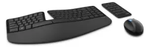 Microsoft Sculpt Ergonomic keyboard RF Wireless QWERTY Black