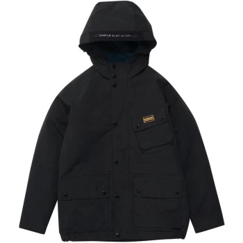 Barbour International Boys Shoreditch Showerproof - Black BK11