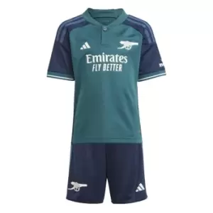 adidas Arsenal Third Minikit 2023 2024 Infants - Green