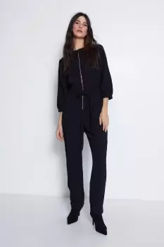 Zip Front Jumpsuit