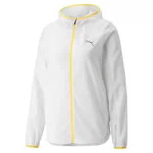 Puma Woven Hooded Jacket Womens - White