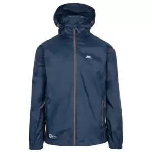 Trespass Qikpac X Unisex Packaway Jacket (XS) (Navy/carbon)