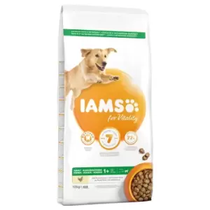 Iams Vitality Large Adult Fresh Chicken Dog Food 12kg