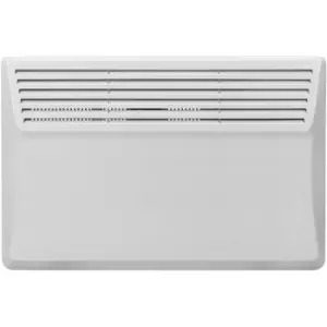 Devola-B 1000W Panel Heater with 7 Day Timer IP24 - White