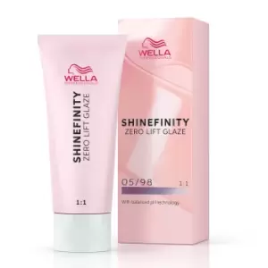 Wella Professionals Shinefinity Zero Lift Glaze - 05/98 Cool Steel Orchid 60ml