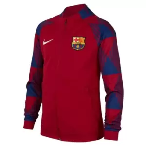 Nike Barcelona Anthem Jacket 2023 2024 Juniors - Red