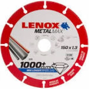 Lenox MetalMax Diamond Metal Cutting Disc 150mm