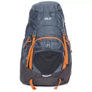 Trespass Twinpeak 45 Litre DLX Hiking Rucksack/Backpack (One Size) (Flint)