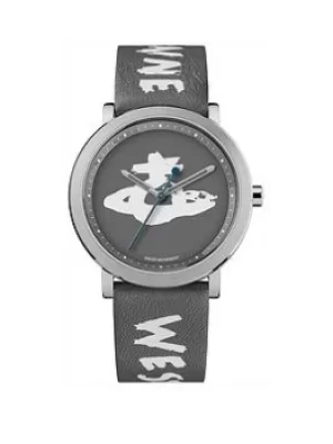 Vivienne Westwood Vivienne Westwood Ladbroke Leather Ladies Watch, Grey, Women