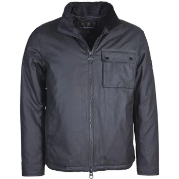 Barbour International Kirby Wax Jacket - Black BK11