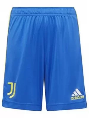 Adidas Juventus Youth Third 21/22 Short, Blue, Size 7-8 Years