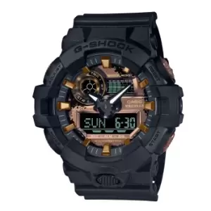 G-Shock GA-700RC-1AER Mens Black And Rust Wristwatch