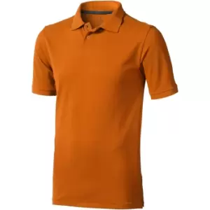 Elevate Mens Calgary Short Sleeve Polo (XL) (Orange)