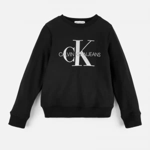 Calvin Klein Monogram Logo Sweatshirt - CK Black - 10-11 Years