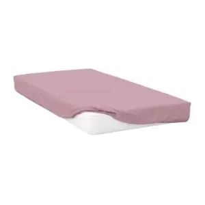 Belledorm Percale Extra Deep Fitted Sheet (Single) (Blush Pink)