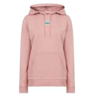 Hugo Boss Dasara Red Label Pullover Hoodie Pastel Pink Size S Women