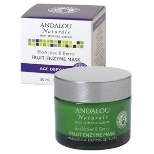 Andalou Naturals Age Defying BioActive 8 Berry Fruit Enzyme Mask 50ml