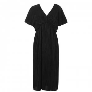 Biba Plisse Dress - Black