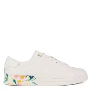 Ted Baker Womens Timaya Low Top Trainers - White