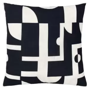 Manhattan Abstract Cushion Mono