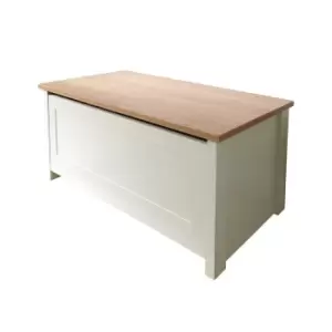 Lancaster Ottoman Storage Cream