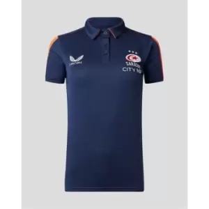 Castore Saracens Polo Womens - Blue