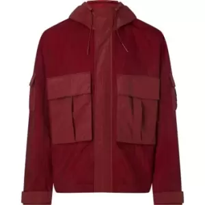 Calvin Klein Jeans Mesh Ripstop Technical Jacket - Red