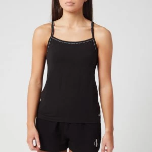 Calvin Klein Womens 2 Pack Camisole Top - Black - L